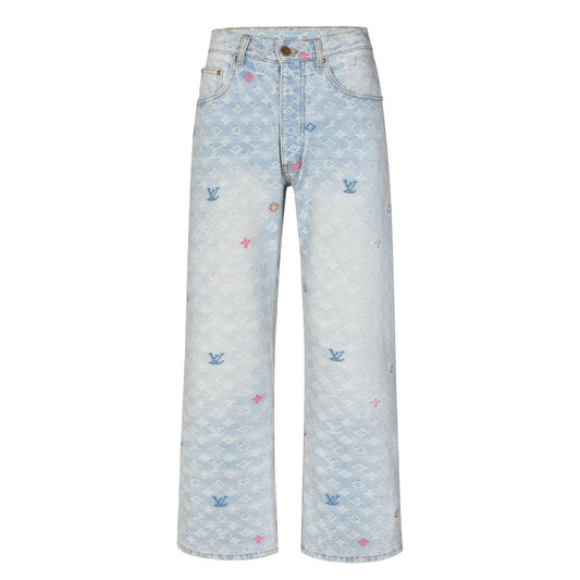 Louis x tyle jacquard jeans