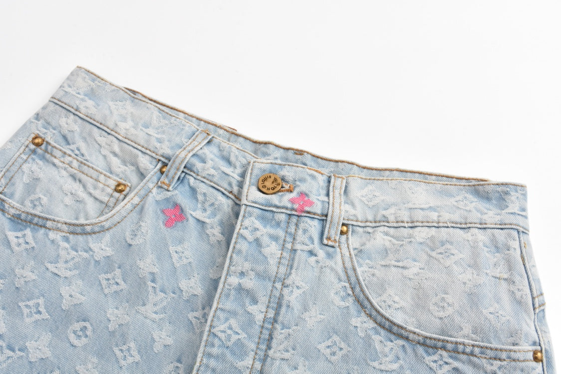 Louis x tyle jacquard jeans