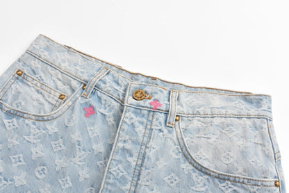 Louis x tyle jacquard jeans