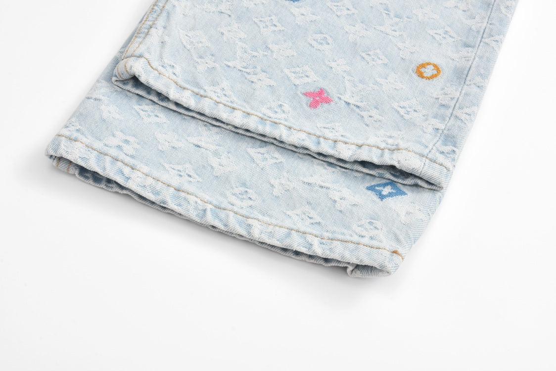 Louis x tyle jacquard jeans