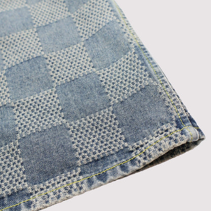 Louis 25ss jacquard denim shirt