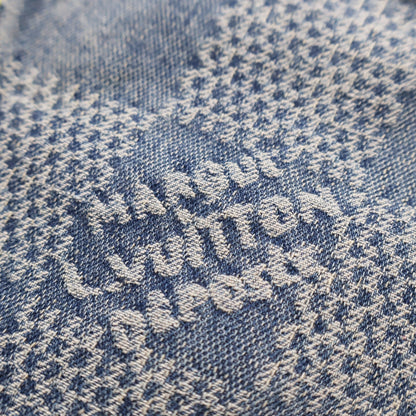 Louis 25ss jacquard denim shirt