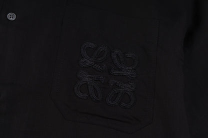 Loe 25ss anagram linen shirt