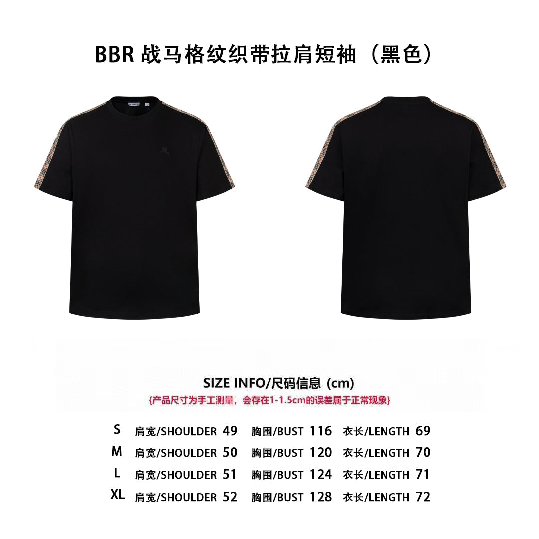 Burber 25ss webbing t-shirt
