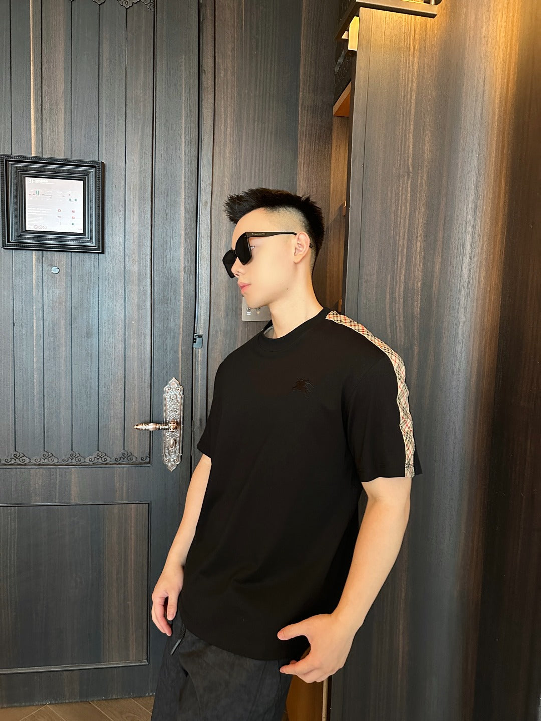 Burber 25ss webbing t-shirt