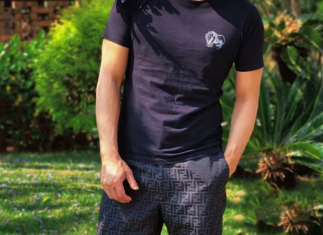 Fend 25ss print short