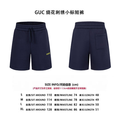 Guc 25ss embroidered short