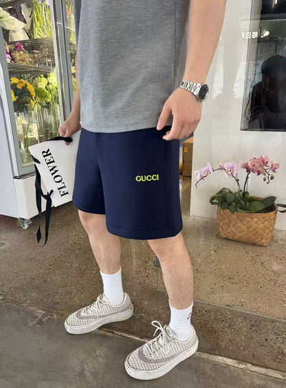 Guc 25ss embroidered short