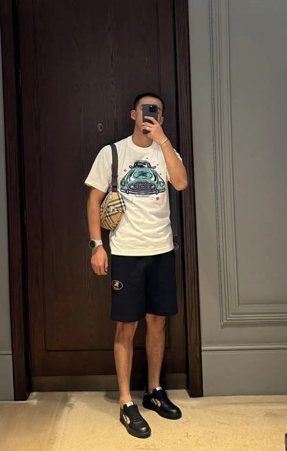 Bur 25ss embroidered short