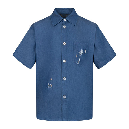 Louis 25ss embroidered shirt