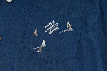 Louis 25ss embroidered shirt