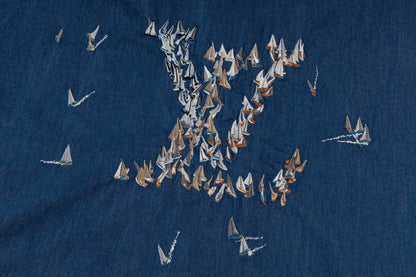 Louis 25ss embroidered shirt