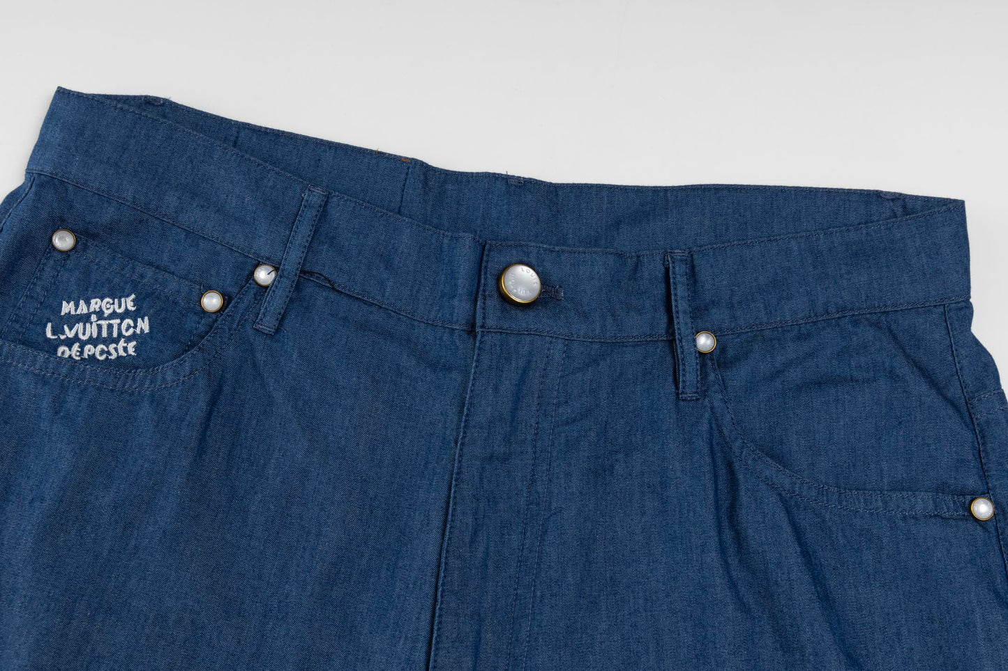 Louis 25ss embroidered short