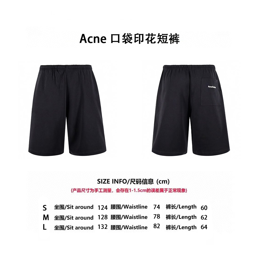 Acne 25ss print short