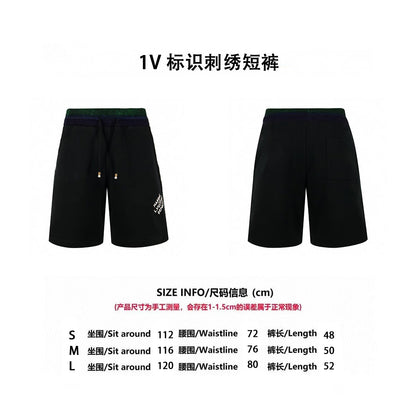 Louis 25ss embroidered short