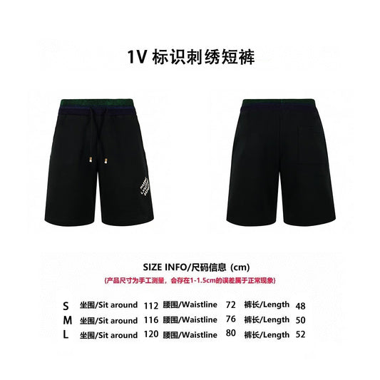 Louis 25ss embroidered short