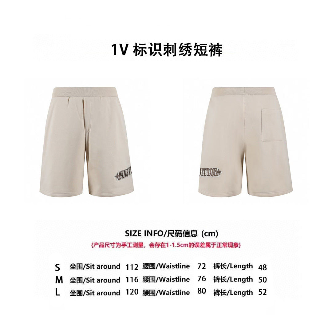 Louis 25ss embroidered short