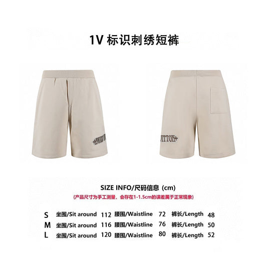 Louis 25ss embroidered short