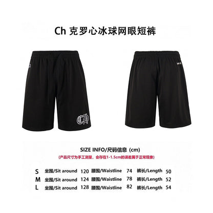 Chrome 25ss mesh short