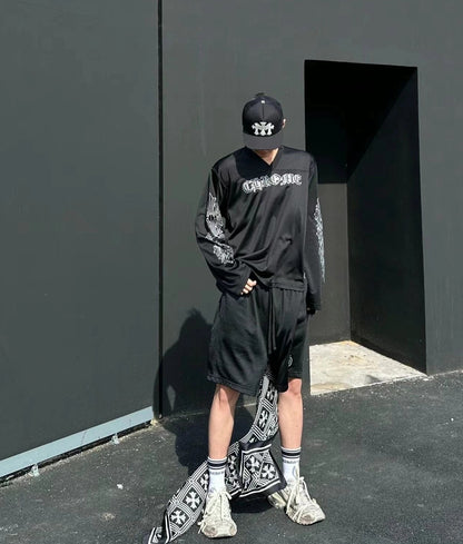 Chrome 25ss mesh short