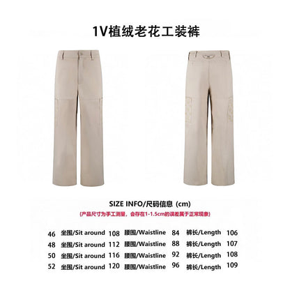 Louis flocking pants