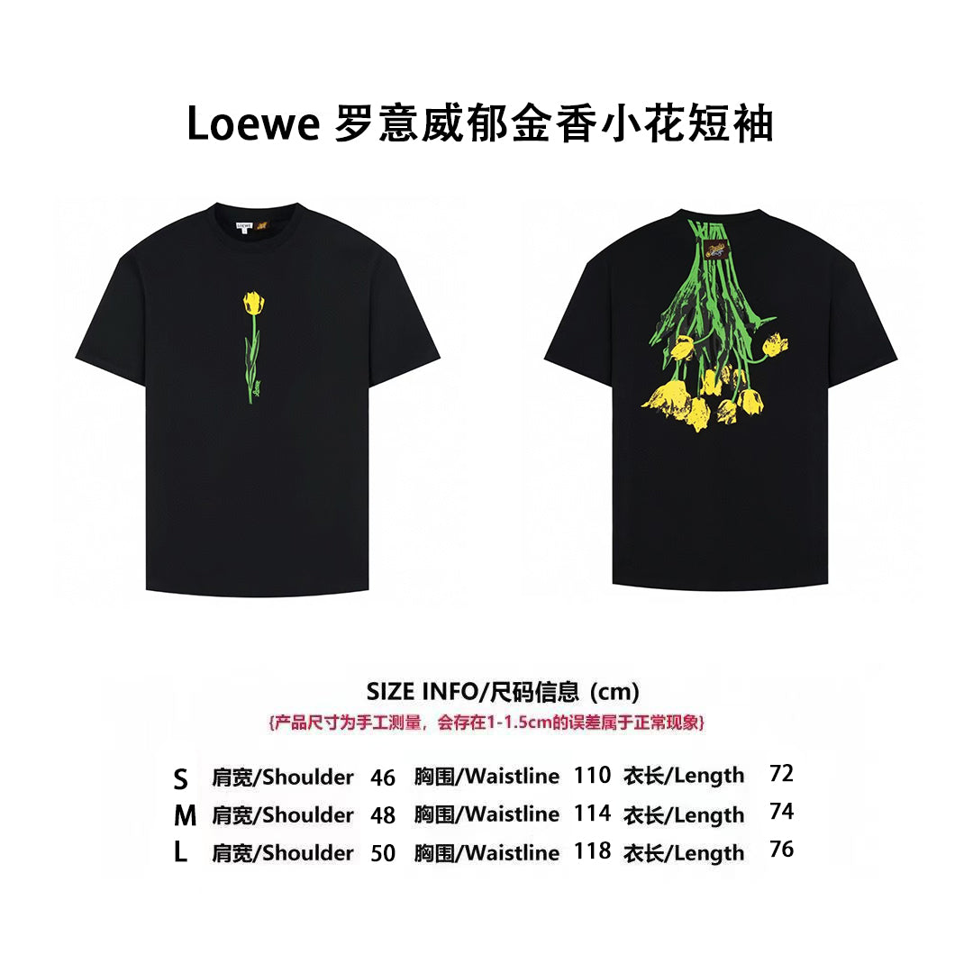Loe 25ss print t-shirt