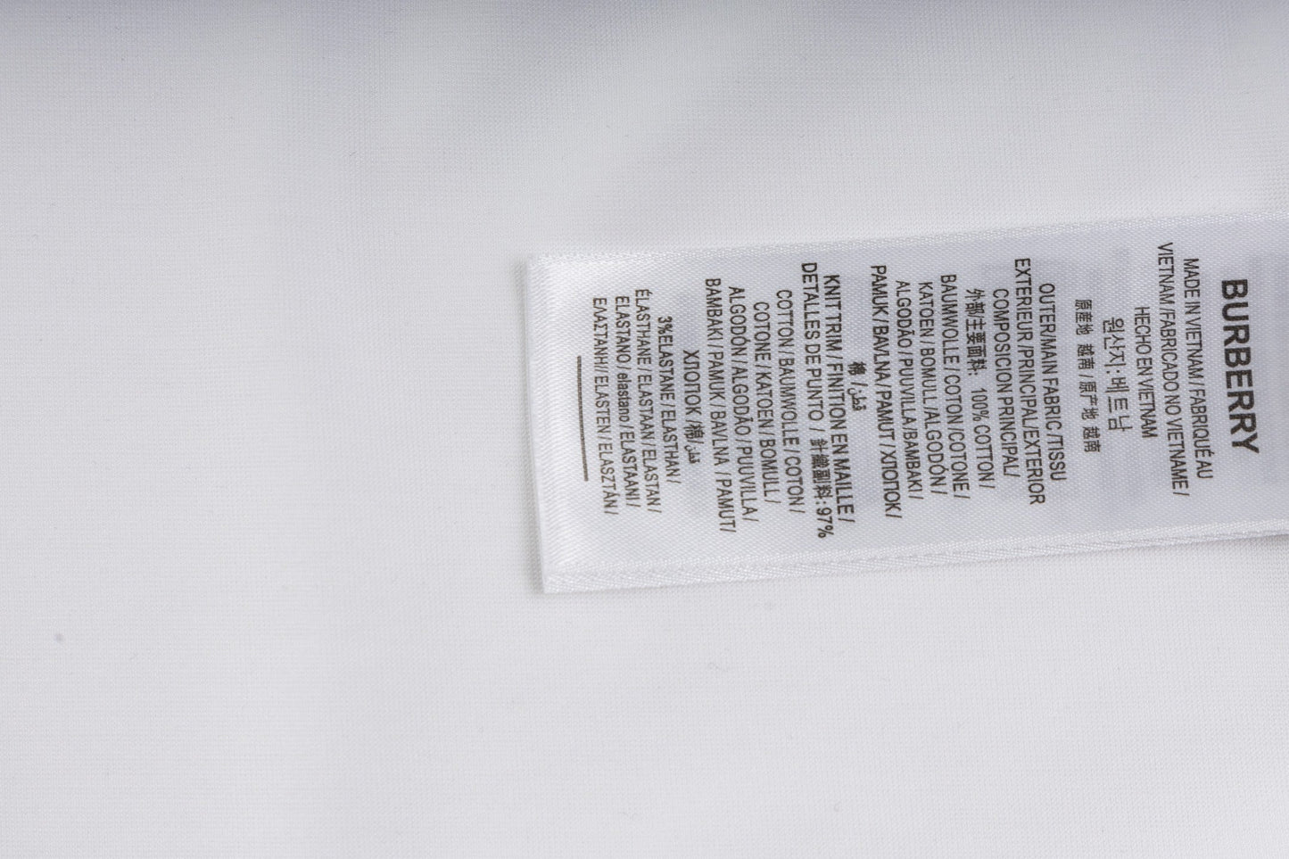Bur 25ss webbing T-shirt