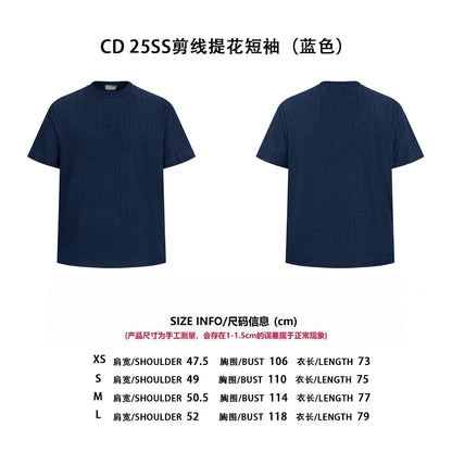 CD 25SS jacquard t-shirt