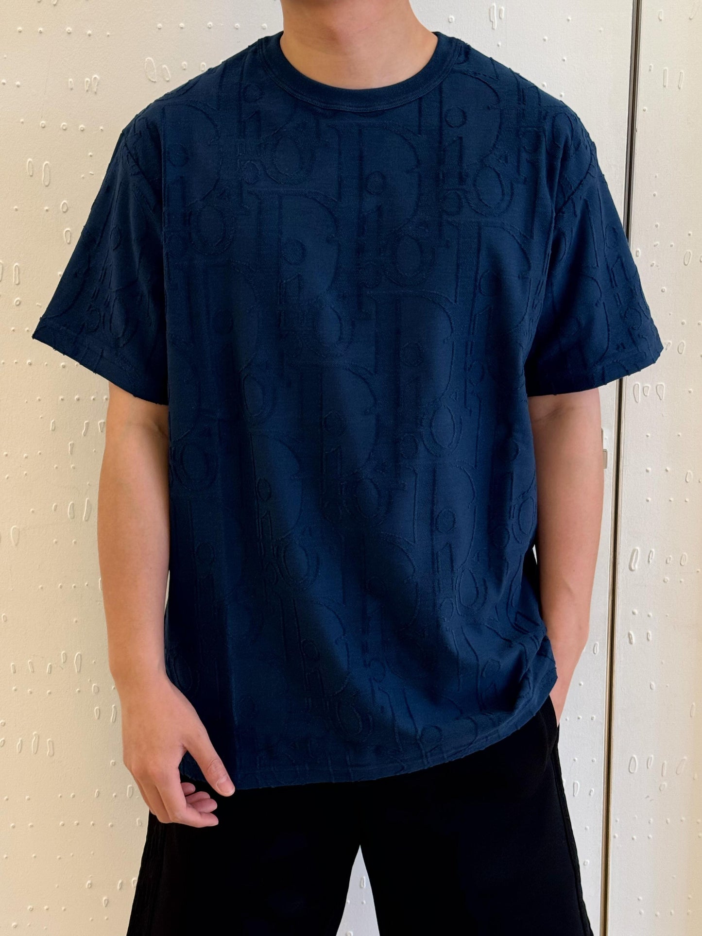 CD 25SS jacquard t-shirt