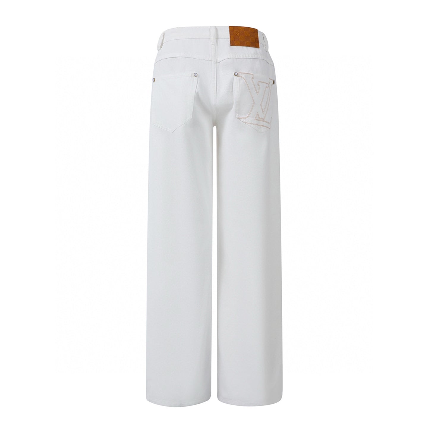 Louis 25ss embroidered jeans