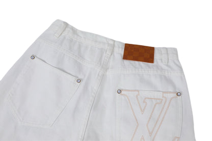 Louis 25ss embroidered jeans
