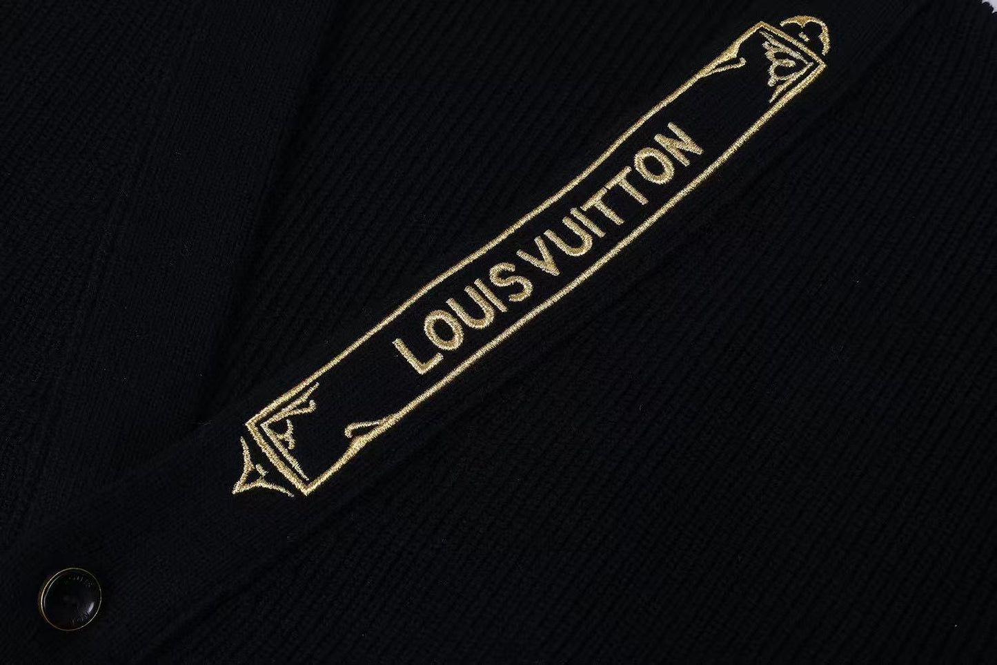 Louis 25ss embroidered cardigan