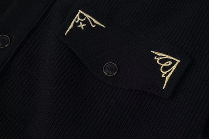 Louis 25ss embroidered cardigan