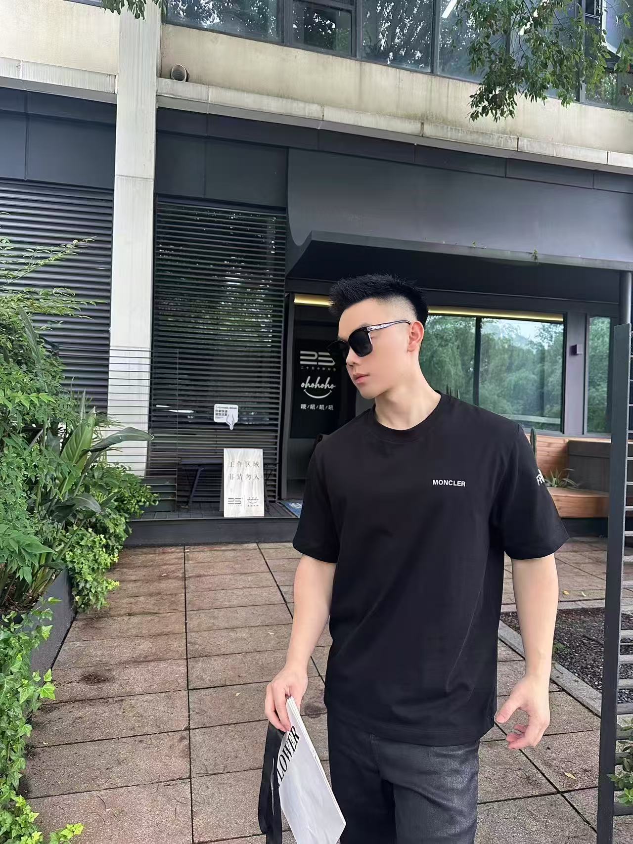 Monc 25ss print t-shirt