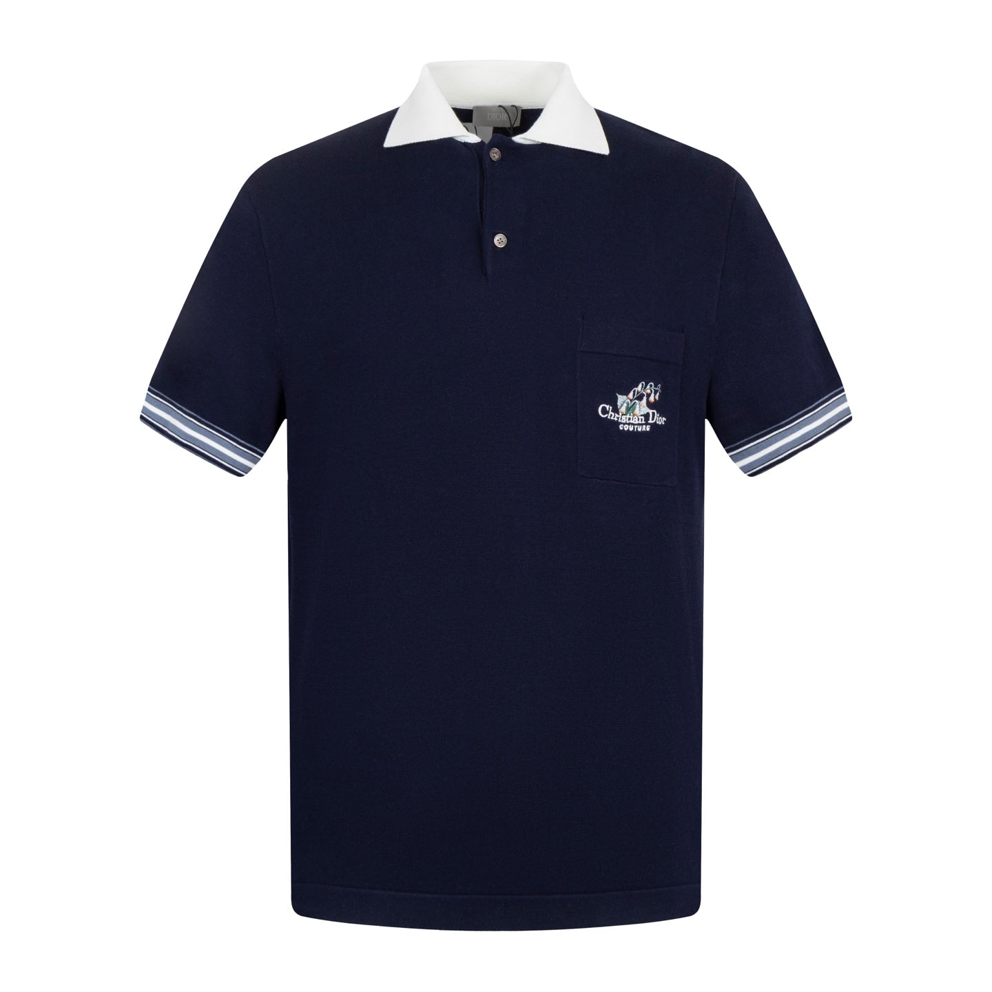 CD 25SS embroidered polo