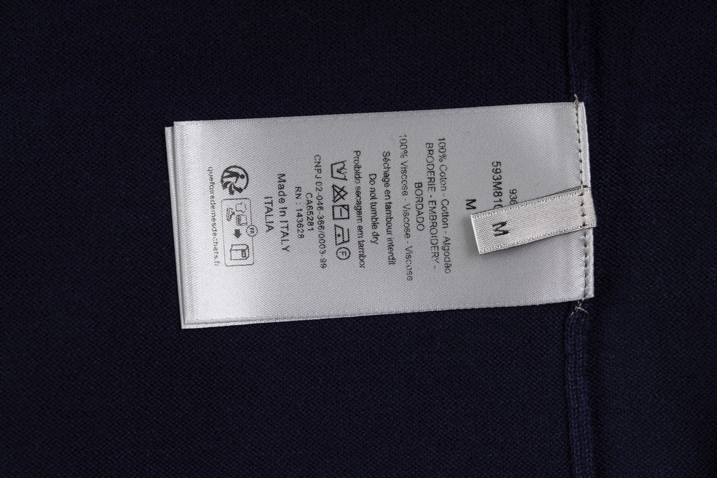 CD 25SS embroidered polo