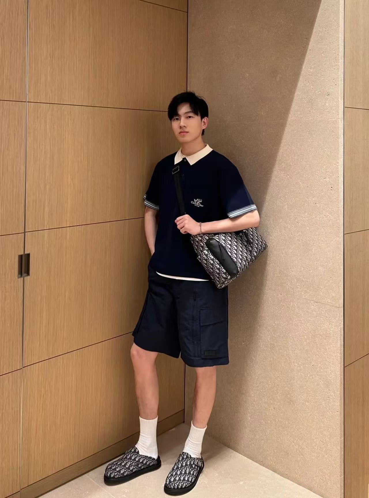 CD 25SS embroidered polo