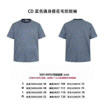 CD 25ss jacquard t-shirt