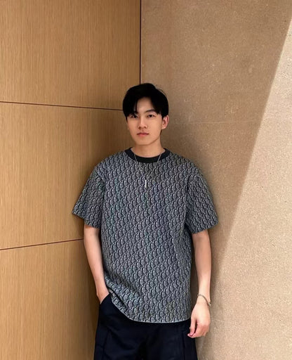 CD 25ss jacquard t-shirt