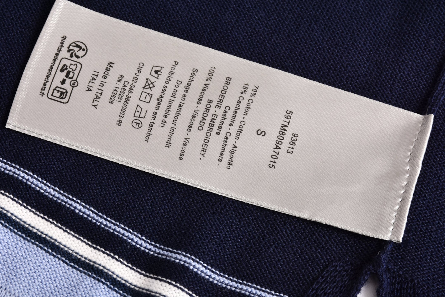 CD 25ss embroidered polo