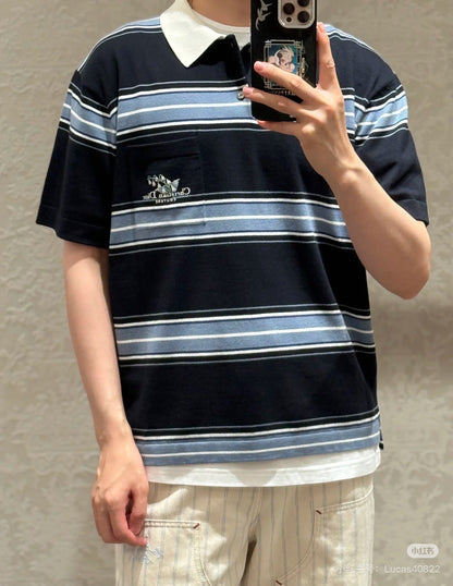 CD 25ss embroidered polo