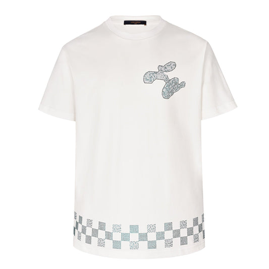 Louis 25fw rhinestone t-shirt