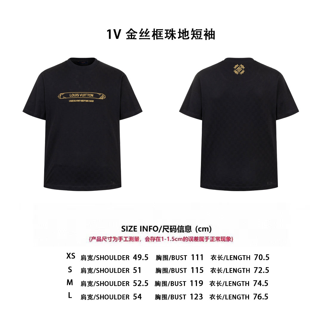 Louis 25ss men womens t-shirt