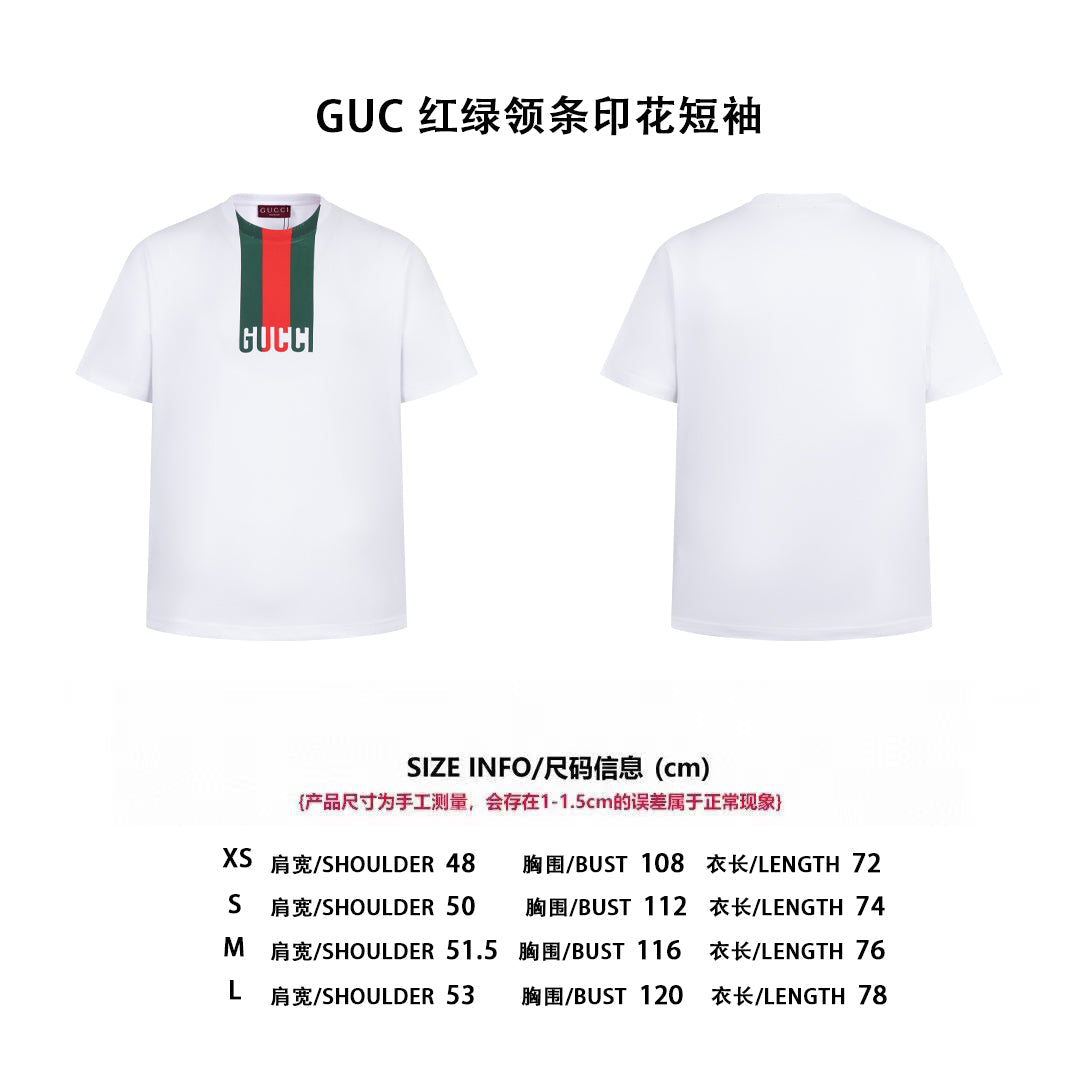 Guc 25ss print t-shirt