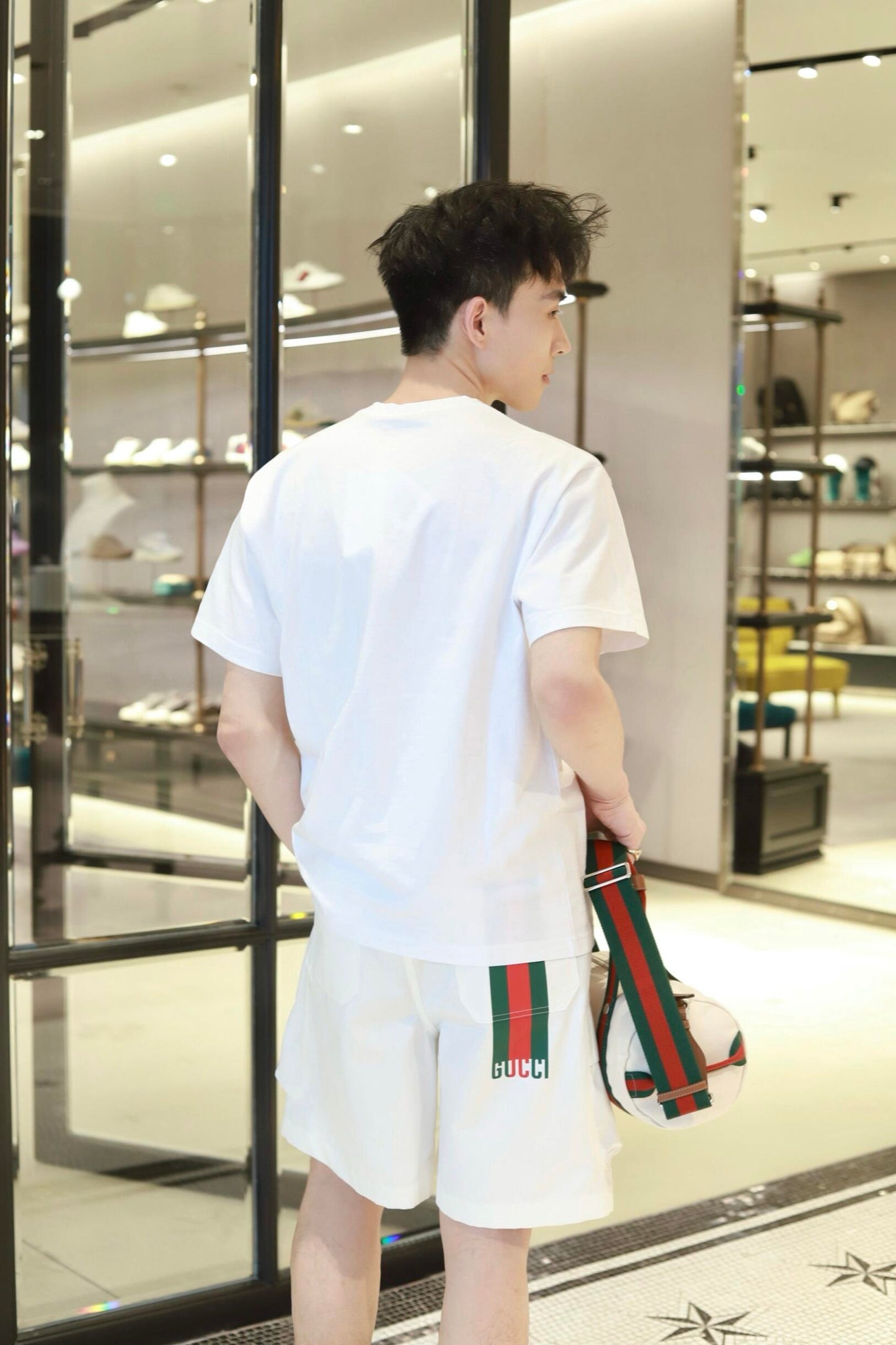 Guc 25ss print t-shirt