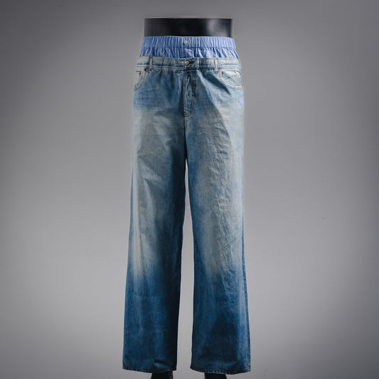 Acne 25ss patches jeans
