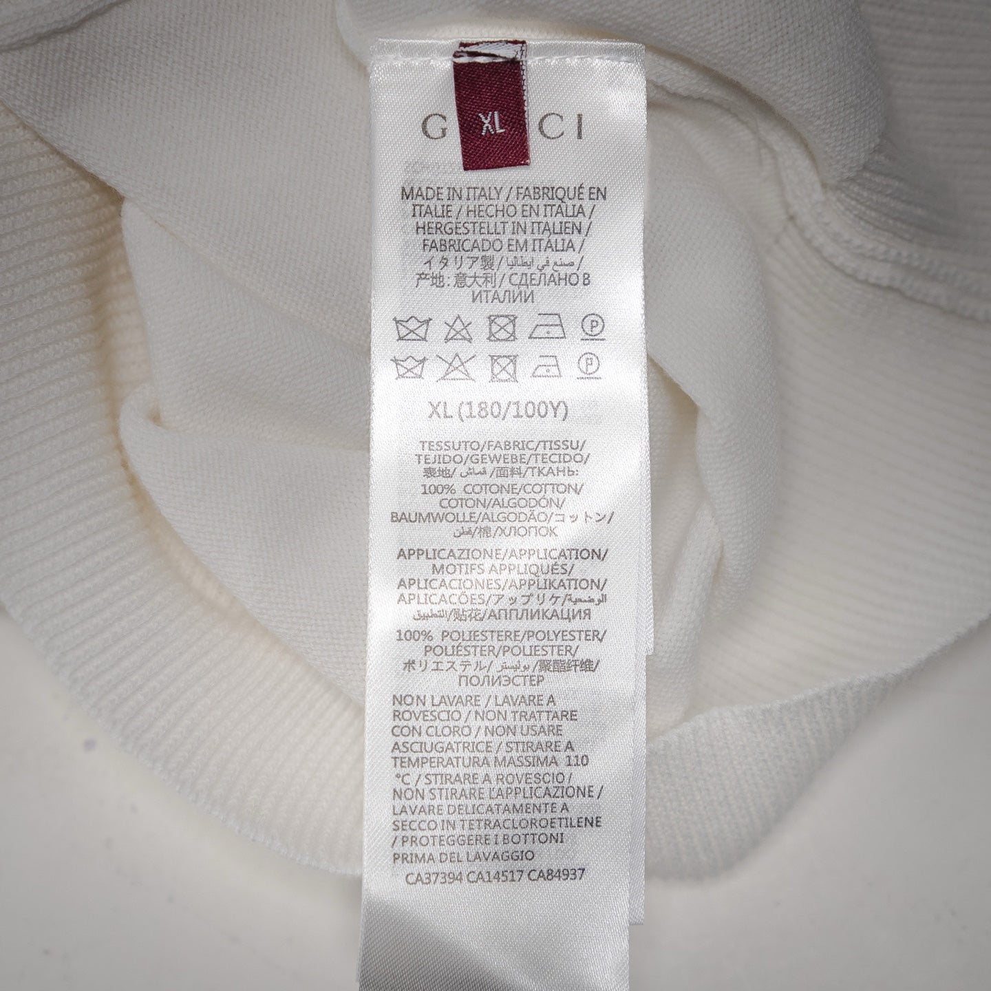 Guc 25ss knit polo