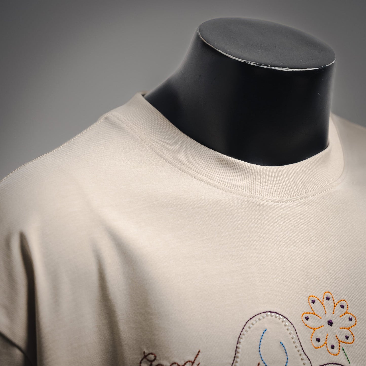 Good 25ss embroidered t-shirt