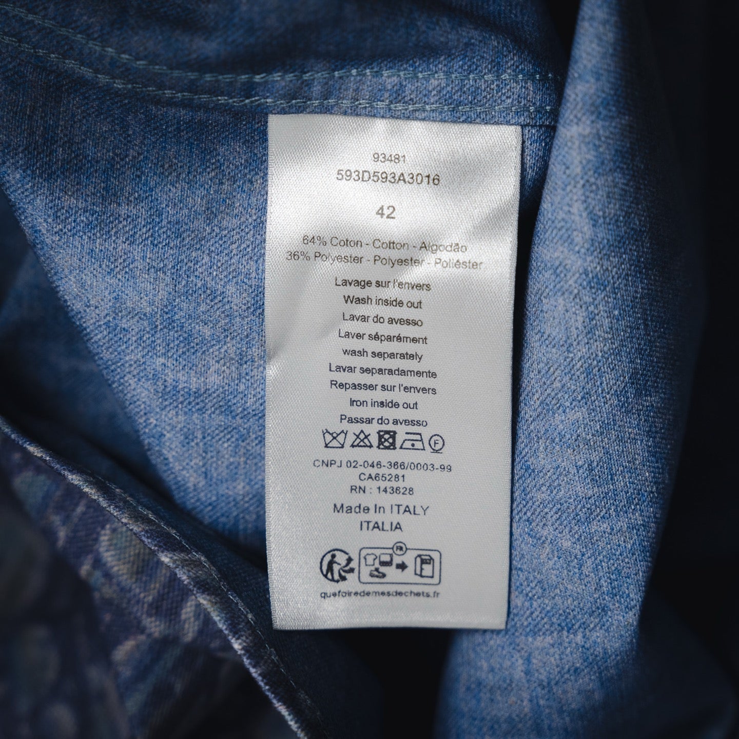 CD 25ss print shirt