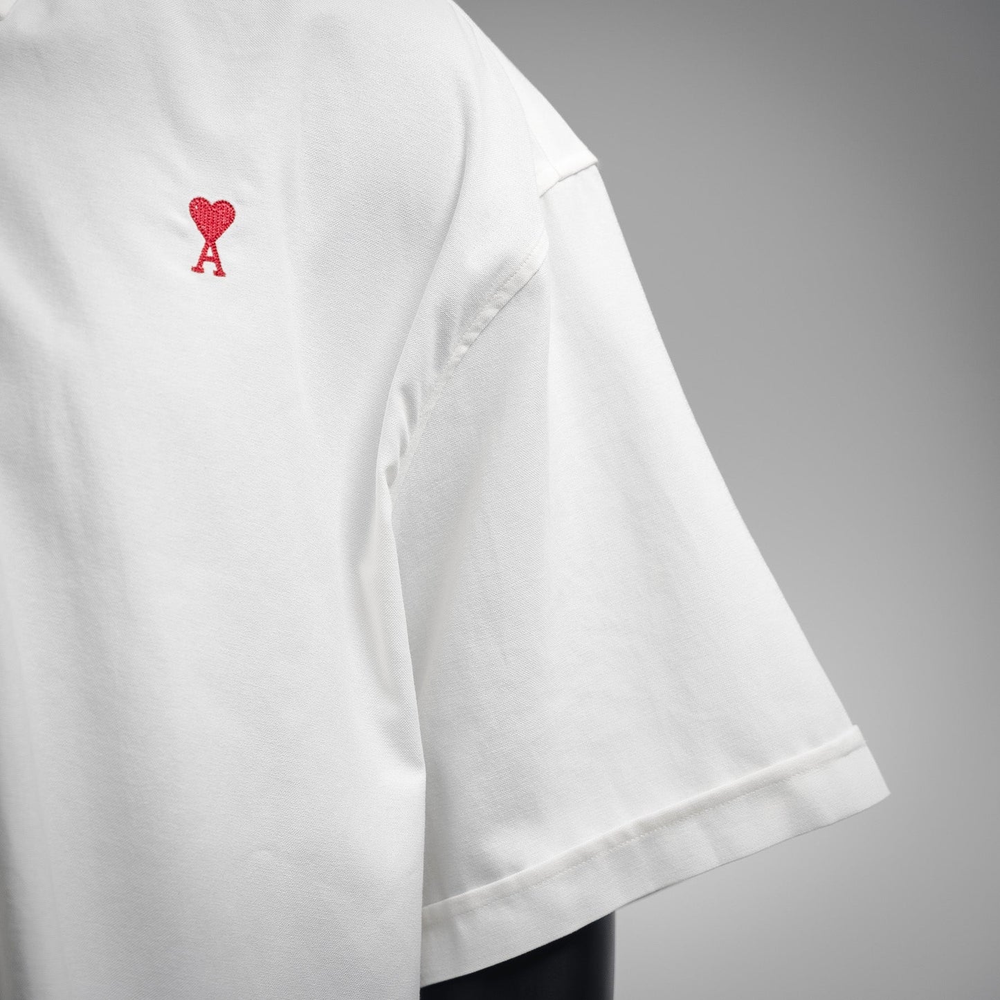 Ami 25ss embroidered shirt
